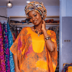 Adire Gown image 2
