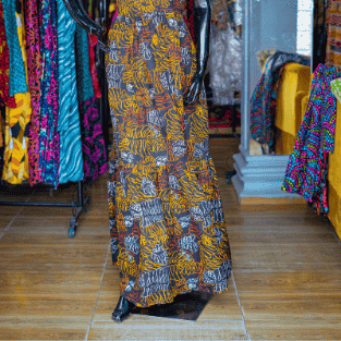 Ankara Long Gown image 2