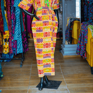 Ankara Long Gown image 2