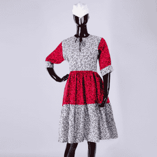 Ankara Short Gown image 1
